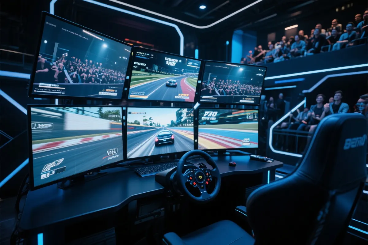 引擎轰鸣的数字战场：解码《极限竞速》世界赛的速度美学